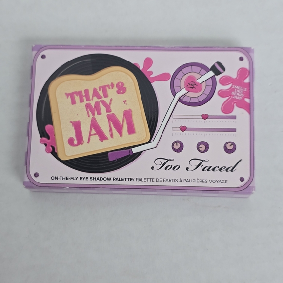Too Faced That's My Jam Eyeshadow Palette New In Box Purple Pink Vinyl Record - Picture 3 of 7